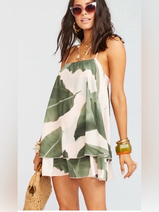 Show Me Your MuMu Dresses & Skirts - Show Me Your Mumu Christy Dress Palm tree print size medium